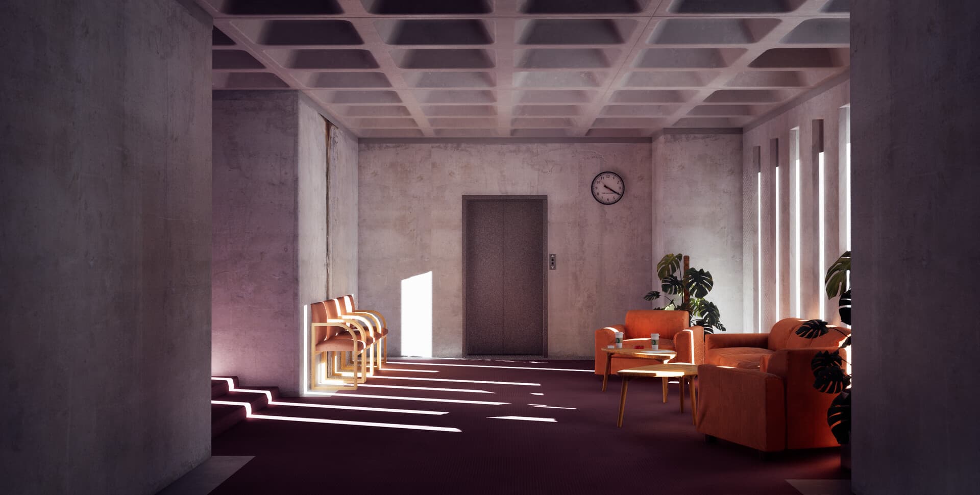 The Black Pyramid: vast geometric structure under cold illumination